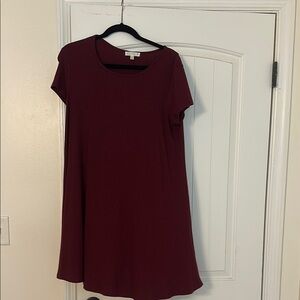 love, Fire Burgundy Dress